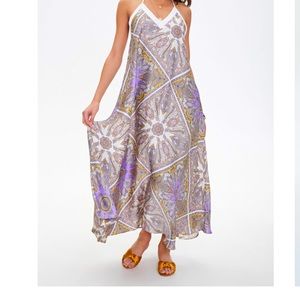 Forever 21 trapeze purple dress